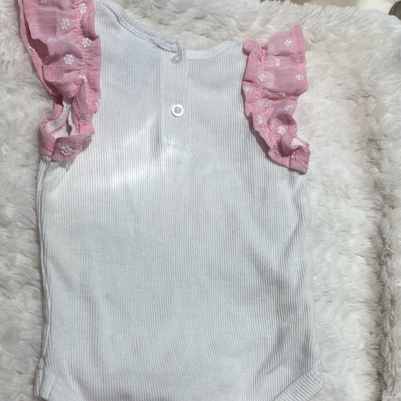 Little Lass Pink and White Baby Ensemble - Picture 2 of 4